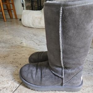 Gray UGG boots